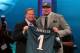 Apr 25, 2013; New York, NY, USA; NFL commissioner Roger Goodell introduces offensive tackle Lane Johnson (Oklahoma) as the fourth overall pick of the 2013 NFL Draft by the Philadelphia Eagles at Radio City Music Hall. Mandatory Credit: Brad Penner-USA TODAY Sports