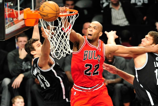 Video: Taj Gibson Throws Down Poster Dunk on Kris Humphries