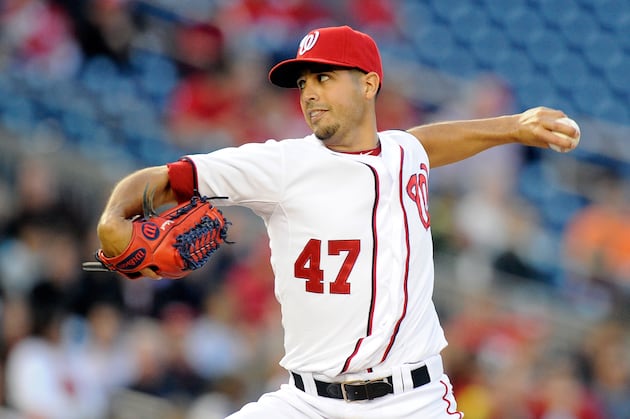 Gonzalez Dominant as Nats Beat Reds 8-1