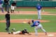 SCOTTSDALE, AZ - MARCH 01: Gary Brown #86 of the San Francisco Giants safely steals second base under the tag from infielder Bobby Scales #19 of the Chicago Cubs during the spring training game at Scottsdale Stadium on March 1, 2011 in Scottsdale, Arizona. (Photo by Christian Petersen/Getty Images)