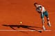 MONTE-CARLO, MONACO - APRIL 21: Rafael Nadal of Spain serves against Novak Djokovic of Serbia in their final match during day eight of the ATP Monte Carlo Masters,at Monte-Carlo Sporting Club on April 21, 2013 in Monte-Carlo, Monaco. (Photo by Clive Brunskill/Getty Images)