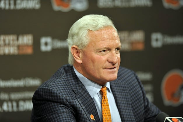 Browns Owner Haslam Speaks at Draft Event