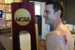 Rick Pitino Keeps Promise, Gets Tatted Up