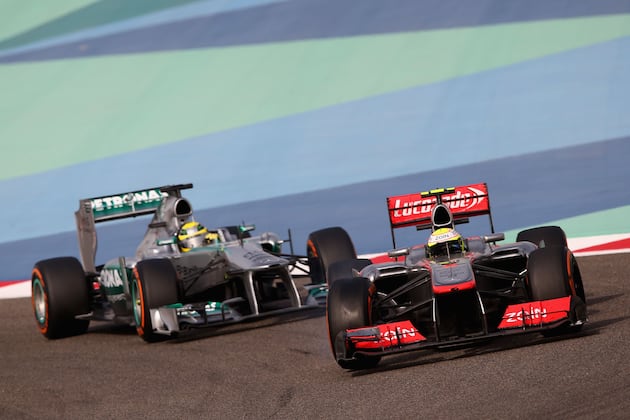 Sergio Perez Refuses to Apologise to Jenson Button