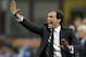 MILAN, ITALY - APRIL 14: Head coach AC Milan Massimiliano Allegri reacts during the Serie A match between AC Milan and SSC Napoli at San Siro Stadium on April 14, 2013 in Milan, Italy. (Photo by Claudio Villa/Getty Images)