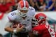 Florida QB Jeff Driskel is sacked by Georgia DE Garrison Smith