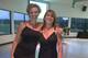 Olynik (left) with Manitoba Fearless teammate Lisa Klaverkamp