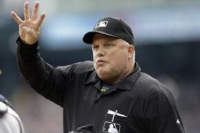 Mets-Phillies Game Delayed Because Umpire Brian O'Nora Swallowed His Chew
