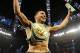 LAS VEGAS, NV - SEPTEMBER 15: Sergio Martinez celebrates after defeating Julio Cesar Chavez Jr. in twelve rounds by unanimous decision for their WBC middleweight title fight at the Thomas & Mack Center on September 15, 2012 in Las Vegas, Nevada. (Photo by Jeff Bottari/Getty Images)