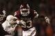 COLLEGE STATION, TX - NOVEMBER 26: Tailback Christine Michael #33 of the Texas A&M Aggies rushes for a gain against the Texas Longhorns defense in the second half at Kyle Field on November 26, 2009 in College Station, Texas. The Longhorns defeated the Aggies 49-39. (Photo by Aaron M. Sprecher/Getty Images)