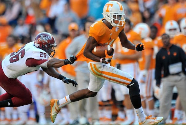 Tennessee Titans Trade to Draft Receiver Justin Hunter