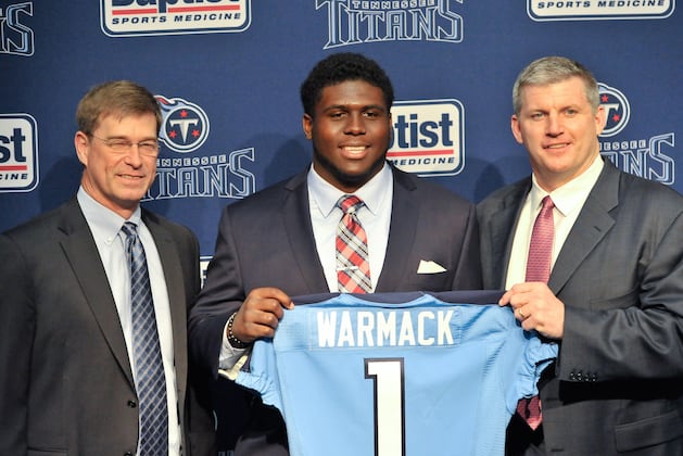 Titans Introduce Chance Warmack to Media