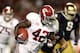 MIAMI GARDENS, FL - JANUARY 07: Eddie Lacy #42 of the Alabama Crimson Tide runs with the ball against the Notre Dame Fighting Irish during the 2013 Discover BCS National Championship game at Sun Life Stadium on January 7, 2013 in Miami Gardens, Florida. (Photo by Streeter Lecka/Getty Images)