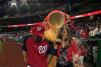 Julie Alexandria Gatorade Washington Nationals