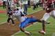 HOUSTON, TX - SEPTEMBER 08: Quinton Patton #4 of the Louisiana Tech Bulldogs makes a one handed catch in the corner of the endzone as he beats D.J. Hayden #2 of the Houston Cougars on the play at Robertson Stadium on September 8, 2012 in Houston, Texas. Officials ruled that Patton was out of bounds on the play. Louisiana Tech Bulldogs defeated the Houston Cougars 56-49. (Photo by Bob Levey/Getty Images)