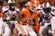 CLEMSON, SC - NOVEMBER 24: Andre Ellington #23 of the Clemson Tigers runs with the ball against the South Carolina Gamecocks during their game at Memorial Stadium on November 24, 2012 in Clemson, South Carolina. (Photo by Streeter Lecka/Getty Images)