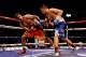 SHEFFIELD, ENGLAND - APRIL 27: Amir Khan in action against Julio Diaz at Motorpoint Arena on April 27, 2013 in Sheffield, England. (Photo by Scott Heavey/Getty Images)