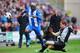 Arouna Kone gave Tottenham Hotspur plenty of problems in the 2-2 draw with Wigan Athletic.