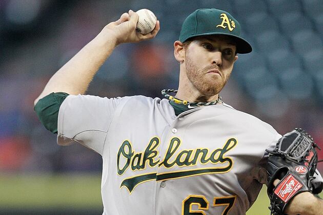 Brett Anderson to Miss Monday's Start vs. Angels; Dan Straily Will Go