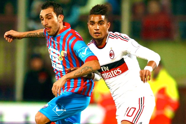 AC Milan vs. Catania: As It Happened