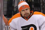 Flyers' Bryzgalov Rips into Media at Practice