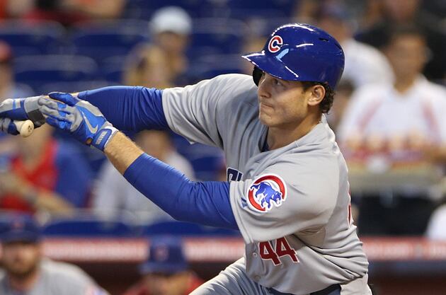 Stanton Homers Twice as Marlins Beat Cubs