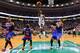 BOSTON, MA - APRIL 26: Jeff Green #8 of the Boston Celtics goes up for a layup in front of J.R. Smith #8 of the New York Knicks during Game Three of the Eastern Conference Quarterfinals of the 2013 NBA Playoffs on April 26, 2013 at TD Garden in Boston, Massachusetts. NOTE TO USER: User expressly acknowledges and agrees that, by downloading and or using this photograph, User is consenting to the terms and conditions of the Getty Images License Agreement. (Photo by Jared Wickerham/Getty Images)
