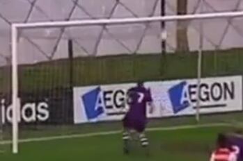 Female Dutch Striker Fluffs from 2 Yards out