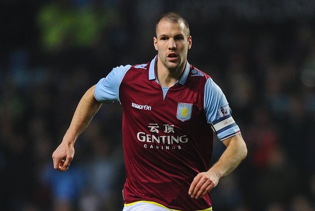 Aston Villa Skipper Ron Vlaar Determined to Beat the Drop