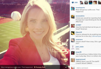 Best Selfie Yet? Baseball Photobomb...See This!