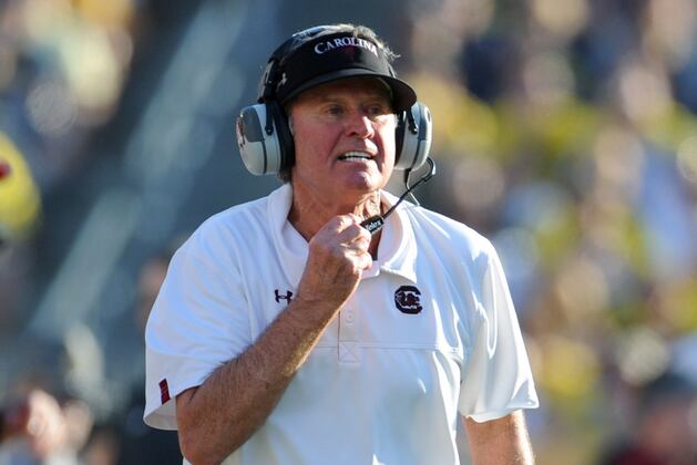 Spurrier Still in the Game Because of Family and Success