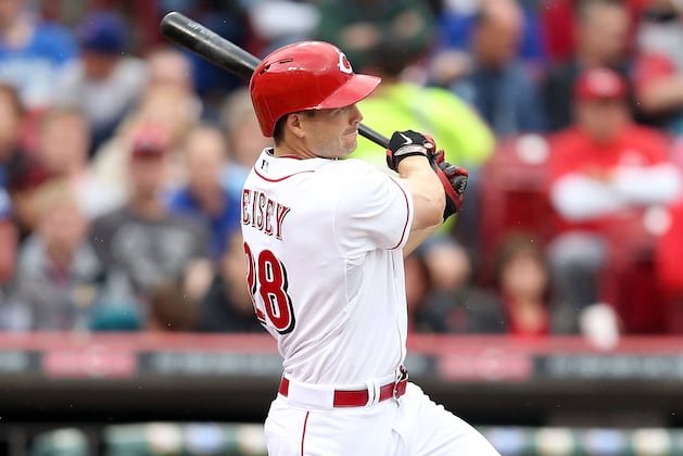 Reds Lose Another Outfielder, Place Chris Heisey on DL