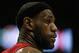 MILWAUKEE, WI - APRIL 28: LeBron James #6 of the Miami Heat waits for the start of play after a time out against the Milwaukee Bucks in Game Four of the Eastern Conference Quarterfinals during the 2013 NBA Playoffs at the Bradley Center on April 28, 2013 in Milwaukee, Wisconsin. The Heat defeated the Bucks 88-77. NOTE TO USER: User expressly acknowledges and agrees that, by downloading and or using this photograph, User is consenting to the terms and conditions of the Getty Images License Agreement. (Photo by Jonathan Daniel/Getty Images)