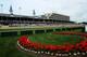 LOUISVILLE, KY - MAY 04: The Kentucy Derby winner's circle is seen during the 138th running of the Kentucky Oaks at Churchill Downs on May 4, 2012 in Louisville, Kentucky. (Photo by Elsa/Getty Images)
