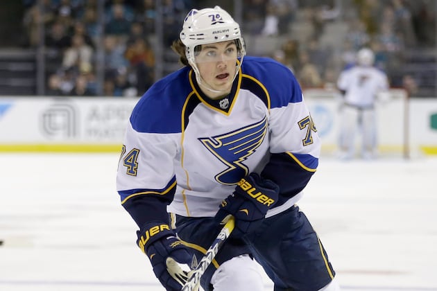 Oshie In, Tarasenko out for Blues for Game 1