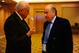 FIFA honorary president Joao Havelange, left, has resigned after being found to have accepted bribes, but Sepp Blatter has been cleared of misconduct.