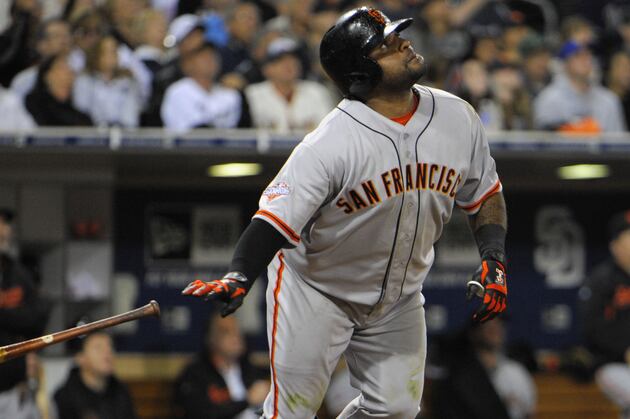 Sandoval in Tonight's Lineup vs. D-Backs