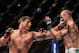 Bisping clearly throwing strikes with extended fingers