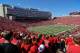 LINCOLN, NE - OCTOBER 16: Nebraska fans fill Memorial Stadium before Texas Longhorns play the Nebraska Cornhuskers on October 16, 2010 in Lincoln, Nebraska. Texas Defeated Nebraska 20-13. (Photo by Eric Francis/Getty Images)