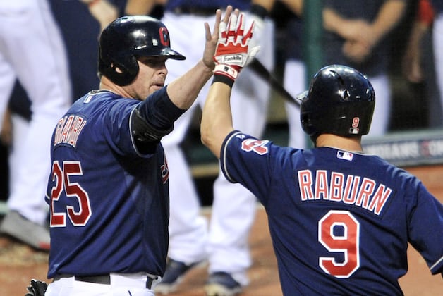 Indians Ride 7 Homeruns in Rout of Phillies