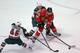 The Wild put up a good fight in Game 1, but eventually lost 2-1 in overtime to the favored Blackhawks.