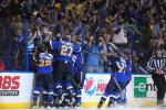 Blues Steal Game 1 from Kings in OT