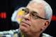 EL SEGUNDO, CA - MAY 11: Phil Jackson, coach of the Los Angeles Lakers, speaks during his last official Lakers news conference at the team's training facility on May 11, 2011 in El Segundo, California. The Lakers were swept out of their best of seven series with the Dallas Mavericks four games to none. NOTE TO USER: User expressly acknowledges and agrees that, by downloading and or using this photograph, User is consenting to the terms and conditions of the Getty Images License Agreement. (Photo by Kevork Djansezian/Getty Images)
