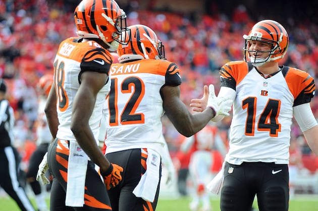 Dalton, Sanu Ready for Offense to Take the Next Step