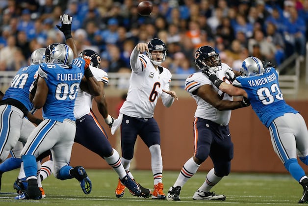 Cutler Pleased with Bears' OL Additions