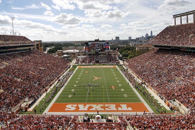 Texas Installs New Artificial Turf at Royal-Memorial Stadium