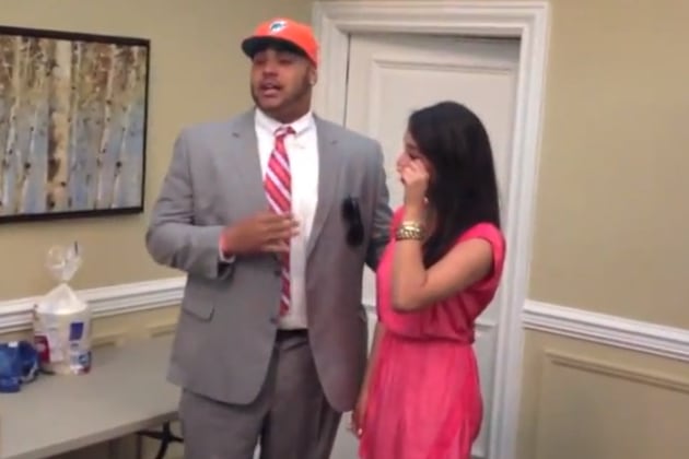 Undrafted Free Agent A.J. Francis Has Best Birthday Ever