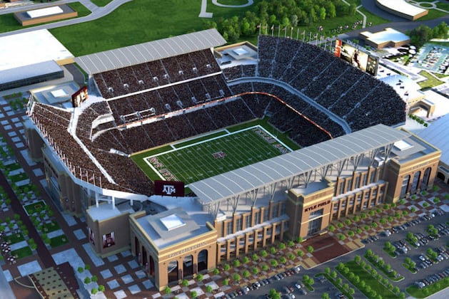 Kyle Field Redevelopment Approved by Texas a Board of Regents