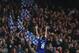 Blue is the colour: Lampard celebrates Chelsea's eventual aggregate victory