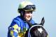 Rosie Napravnik after winning the Breeders' Cup Juvenile aboard Shanghai Bobby.